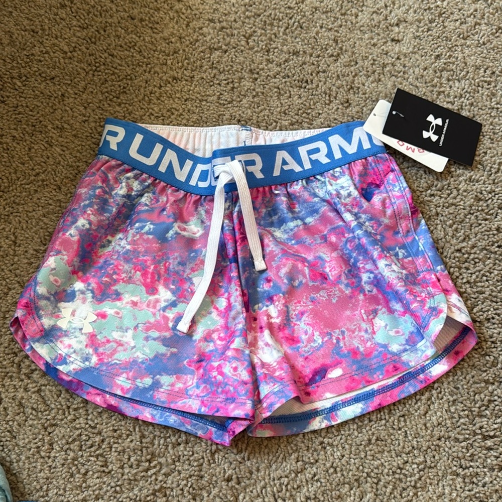 Brand new with tag- under armor small shorts